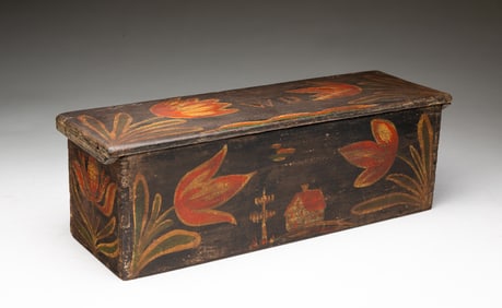 HEINRICH BUCHER (BERKS COUNTY, PENNSYLVANIA, ACTIVE LATE 18TH/EARLY 19TH CENTURY) PAINT-DECORATED