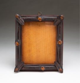 ADIRONDACK TWIG PICTURE FRAME.