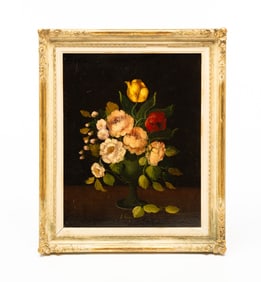 FLORAL STILL LIFE SIGNED R. KUGGEN.