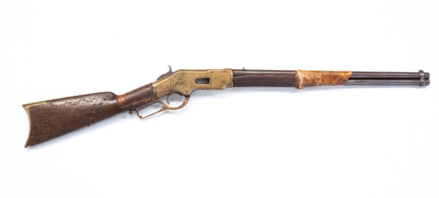 WINCHESTER MODEL 1866 BRASS LEVER ACTION CARBINE.