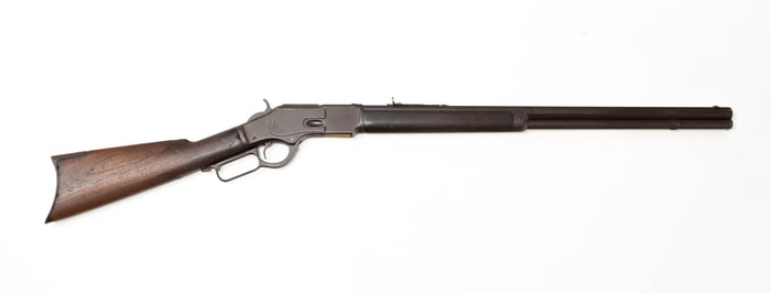 WINCHESTER MODEL 1873 RIFLE, SHERIFF'S OFFICE, EL PASO, TEXAS.
