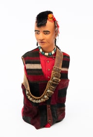 NATIVE AMERICAN CLOTHING AND MILITARY ACCESSORIES.