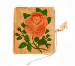 AMERICAN THEOREM ON VELVET BIBLE OR BOOK COVER.