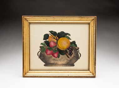 AMERICAN SCHOOL WATERCOLOR THEOREM ON PAPER.