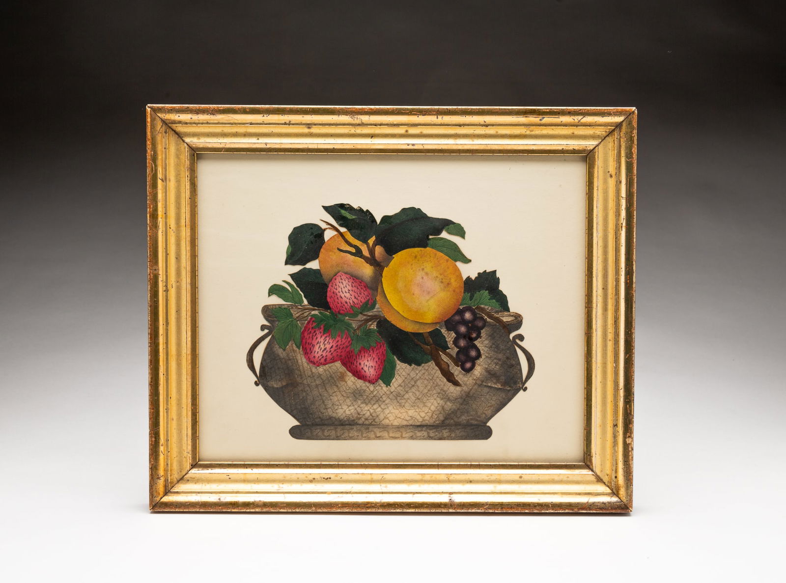 AMERICAN SCHOOL WATERCOLOR THEOREM ON PAPER. (1 of 6)