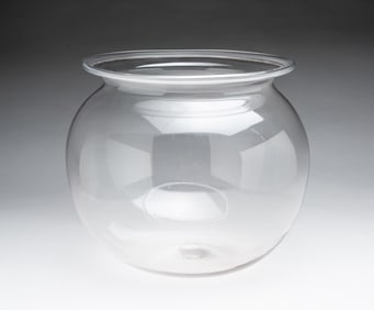 PITTSBURGH, PENNSYLVANIA BAKEWELL BLOWN FLINT GLASS AQUARIUM.