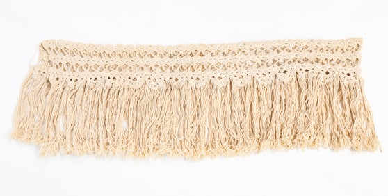 AMERICAN SAILOR-MADE KNOTWORK DECORATION.