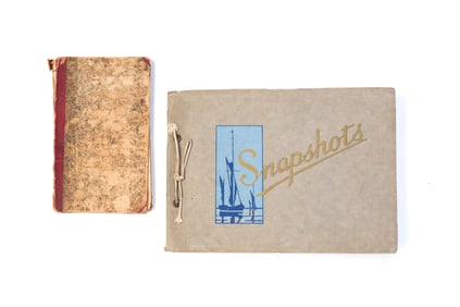 A FAMILY ALBUM AND AUTOGRAPH BOOK.