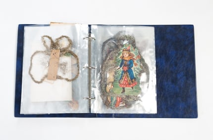 LARGE COLLECTION OF VICTORIAN CHRISTMAS EPHEMERA.