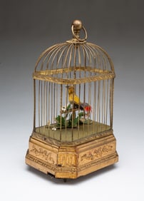 GERMAN BIRDCAGE AUTOMATON.