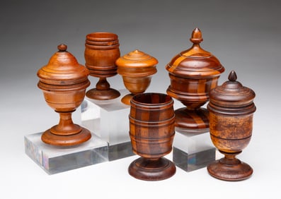 SIX AMERICAN PEASEWARE VESSELS.