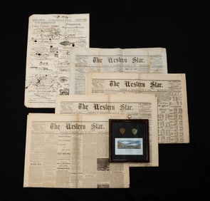 COLLECTION OF LEBANON AND DAYTON, OHIO ITEMS.