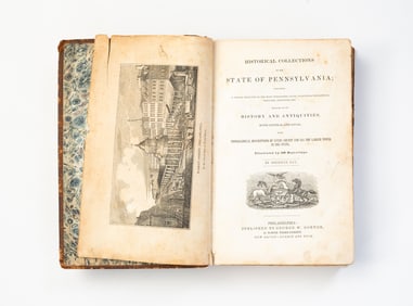 SHERMAN DAY (AMERICAN, 1806-1884) “HISTORICAL COLLECTIONS OF THE STATE OF PENNSYLVANIA"