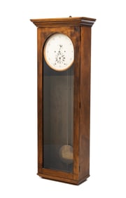 E. HOWARD AND COMPANY (BOSTON, MASSACHUSETTS) MAHOGANY WALL CLOCK.