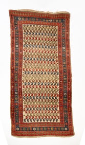 ORIENTAL WOOL AREA RUG.