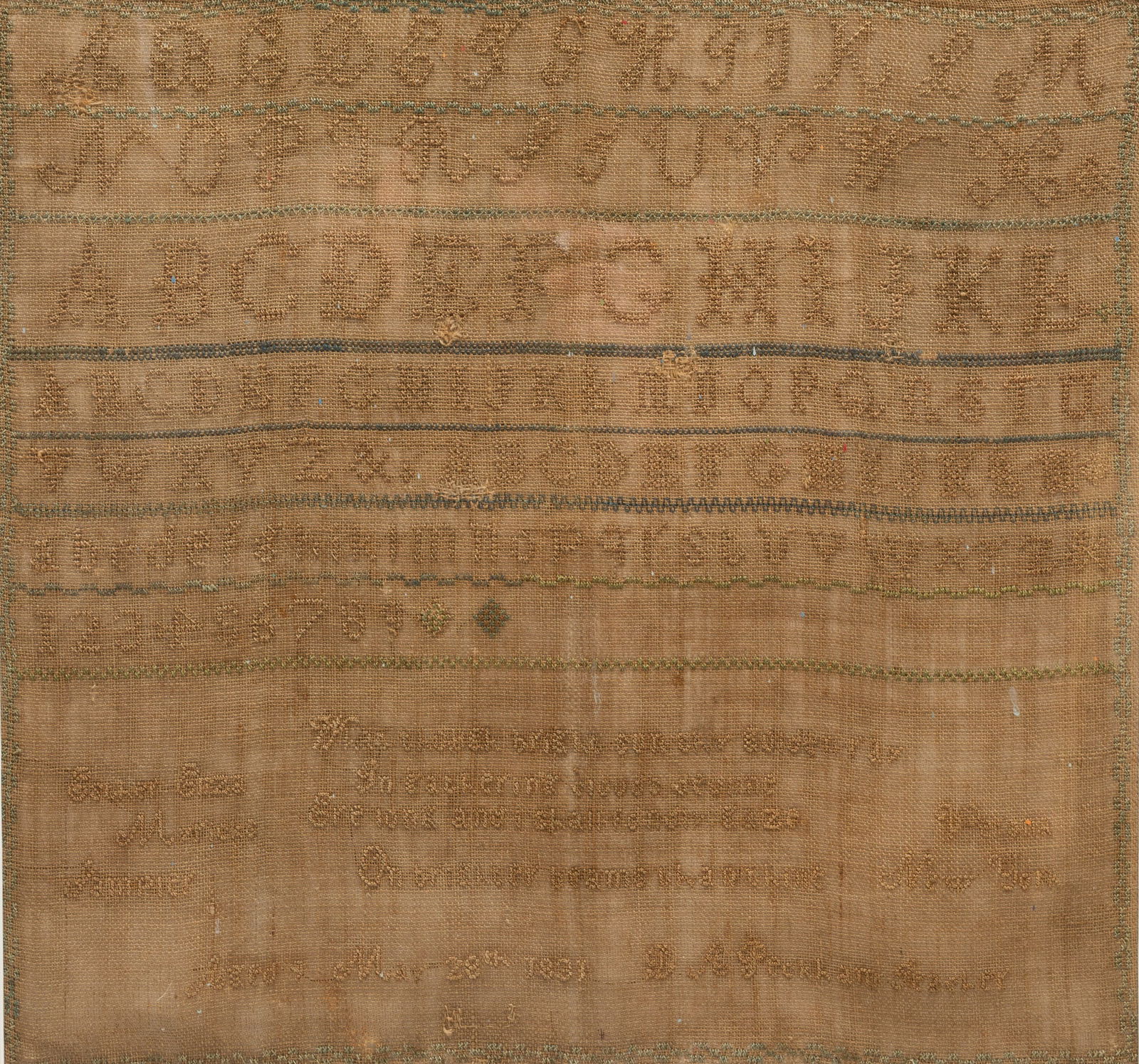 AMERICAN NEEDLEWORK SAMPLER. - 2