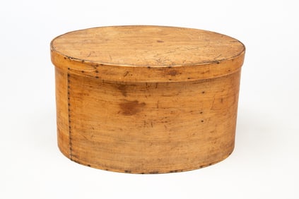 LARGE AMERICAN BENTWOOD PANTRY BOX.