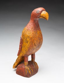 WALTER (PENNSYLVANIA, 1921-2018) AND JUNE (PENNSYLVANIA, 1920-2021) GOTTSHALL FOLK ART CARVED AND