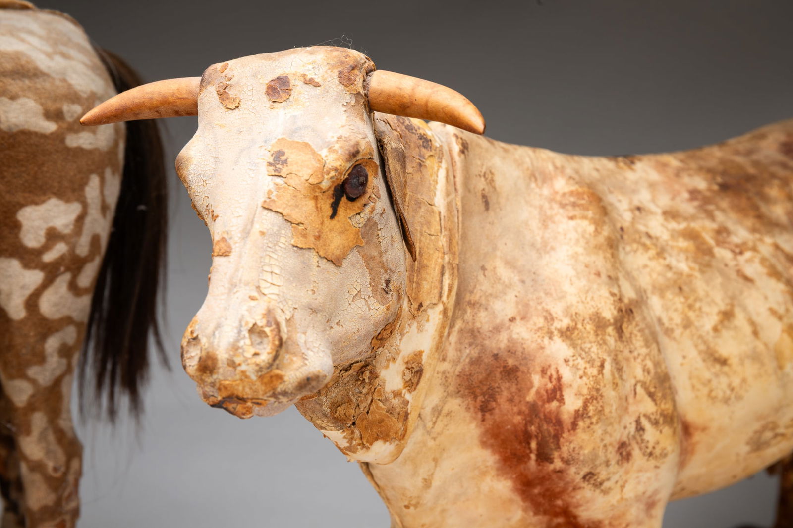 TWO GERMAN ANIMAL PULL TOYS. - 4