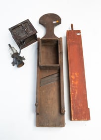 AMERICAN ECLECTIC GROUP, INCL. KRAUT CUTTER.