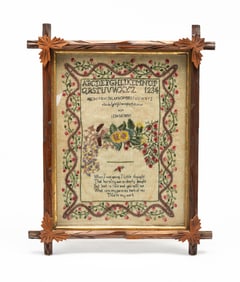 AMERICAN NEEDLEWORK SAMPLER.