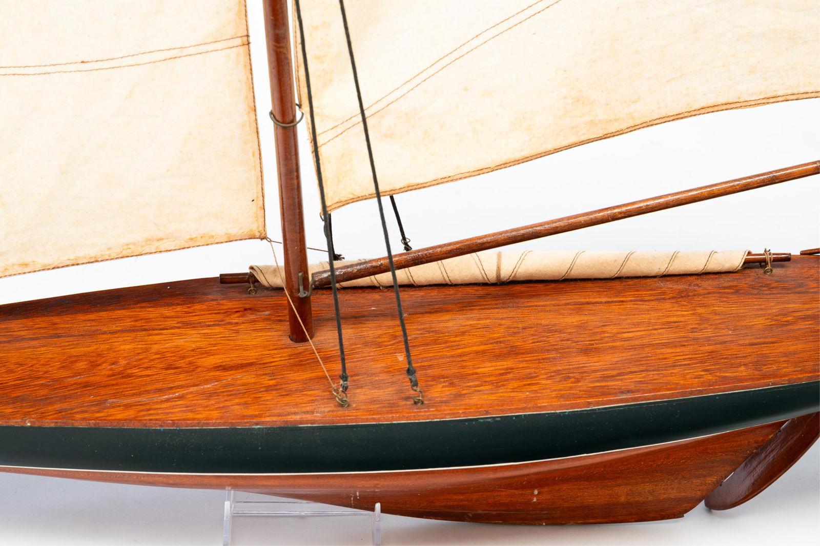 AMERICAN POND SAILBOAT MODEL. - 5