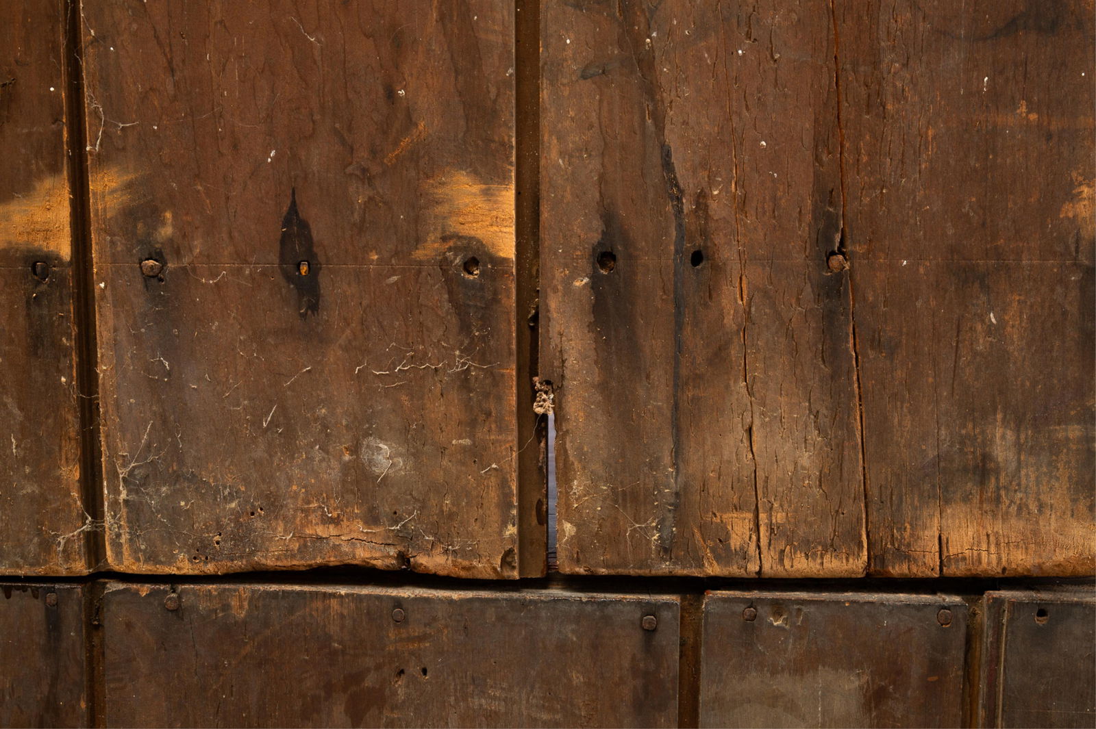 AMERICAN CHERRY STEPBACK CUPBOARD. - 10