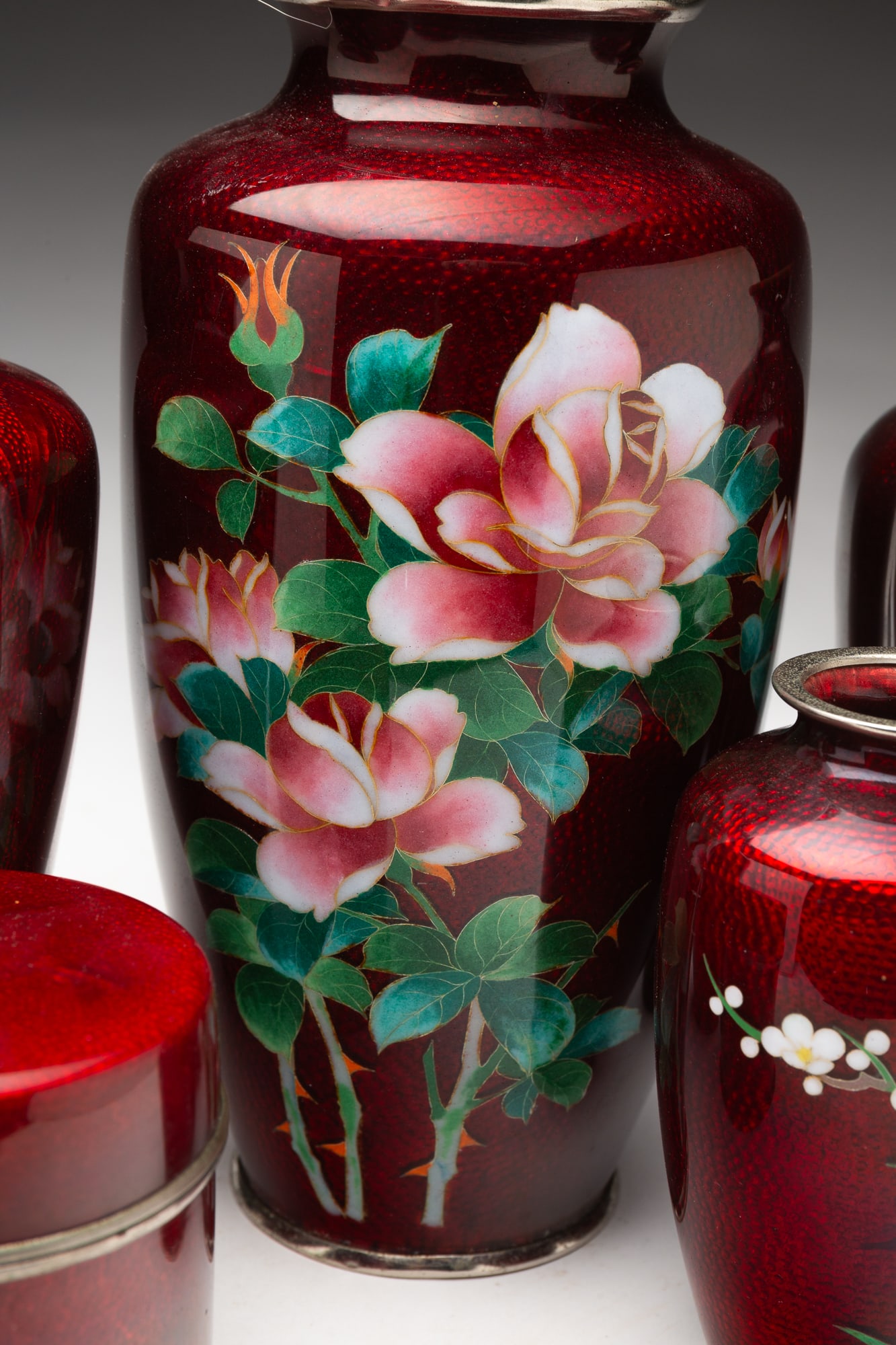 FIVE JAPANESE GINBARI ITEMS. - 2