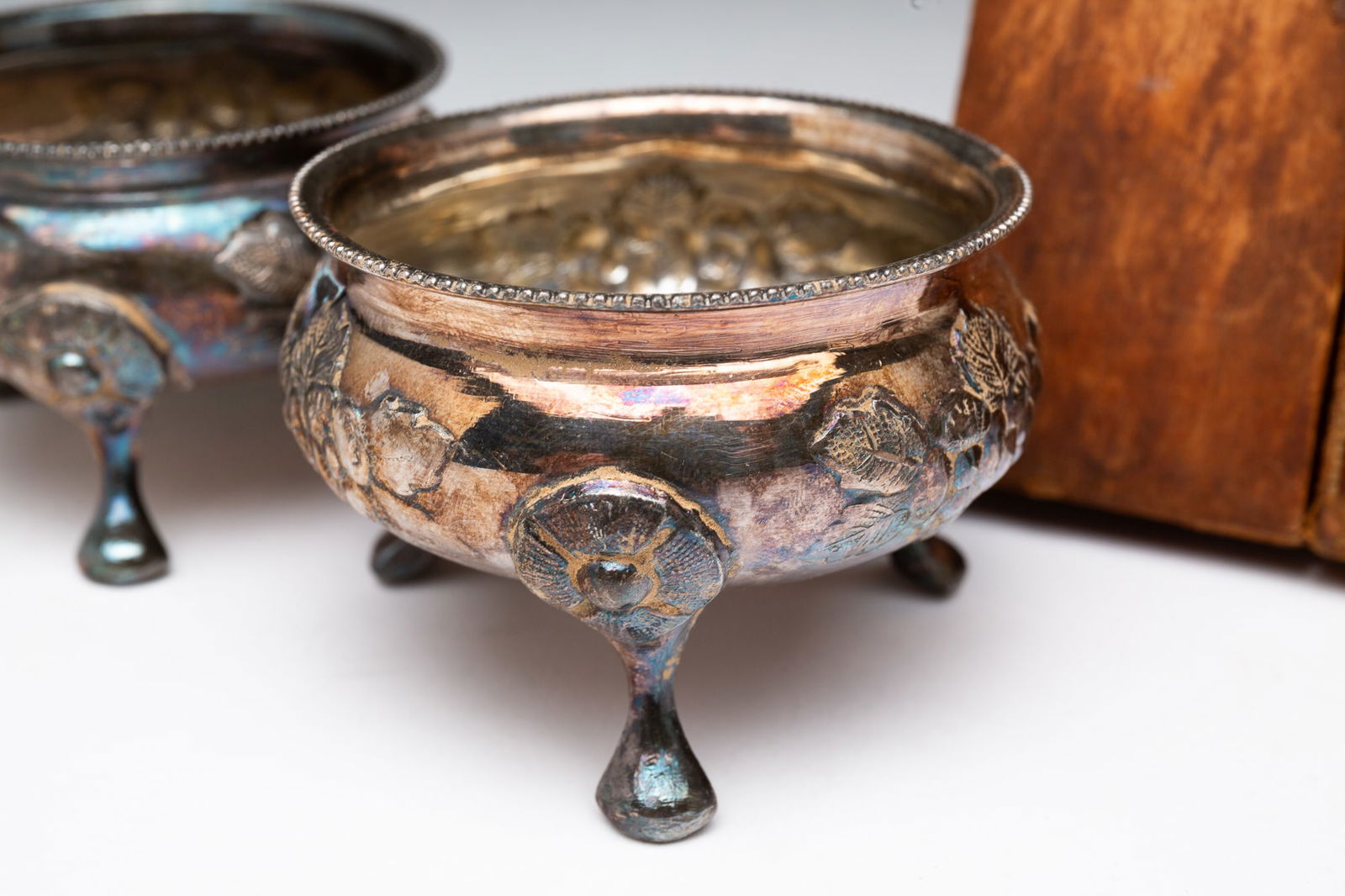 FOUR SILVER PLATED ITEMS. - 3