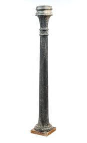 AMERICAN CAST IRON STREET LIGHT STANDARD.