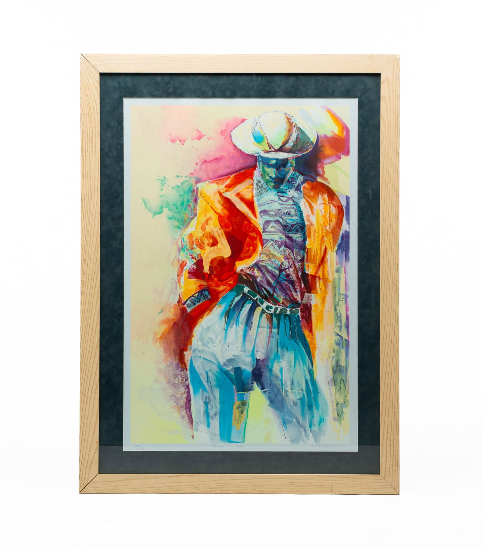 PAUL GOODNIGHT (AMERICAN, B. 1946) "TENNESSEE T TASTER" SERIGRAPH ON PAPER. (1 of 8)