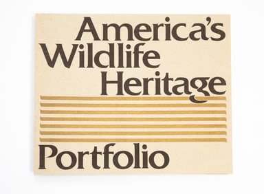 AMERICAN WILDLIFE HERITAGE PORTFOLIO OF SIX SIGNED PRINTS, INCL. CHARLEY HARPER (CINCINNATI, OHIO