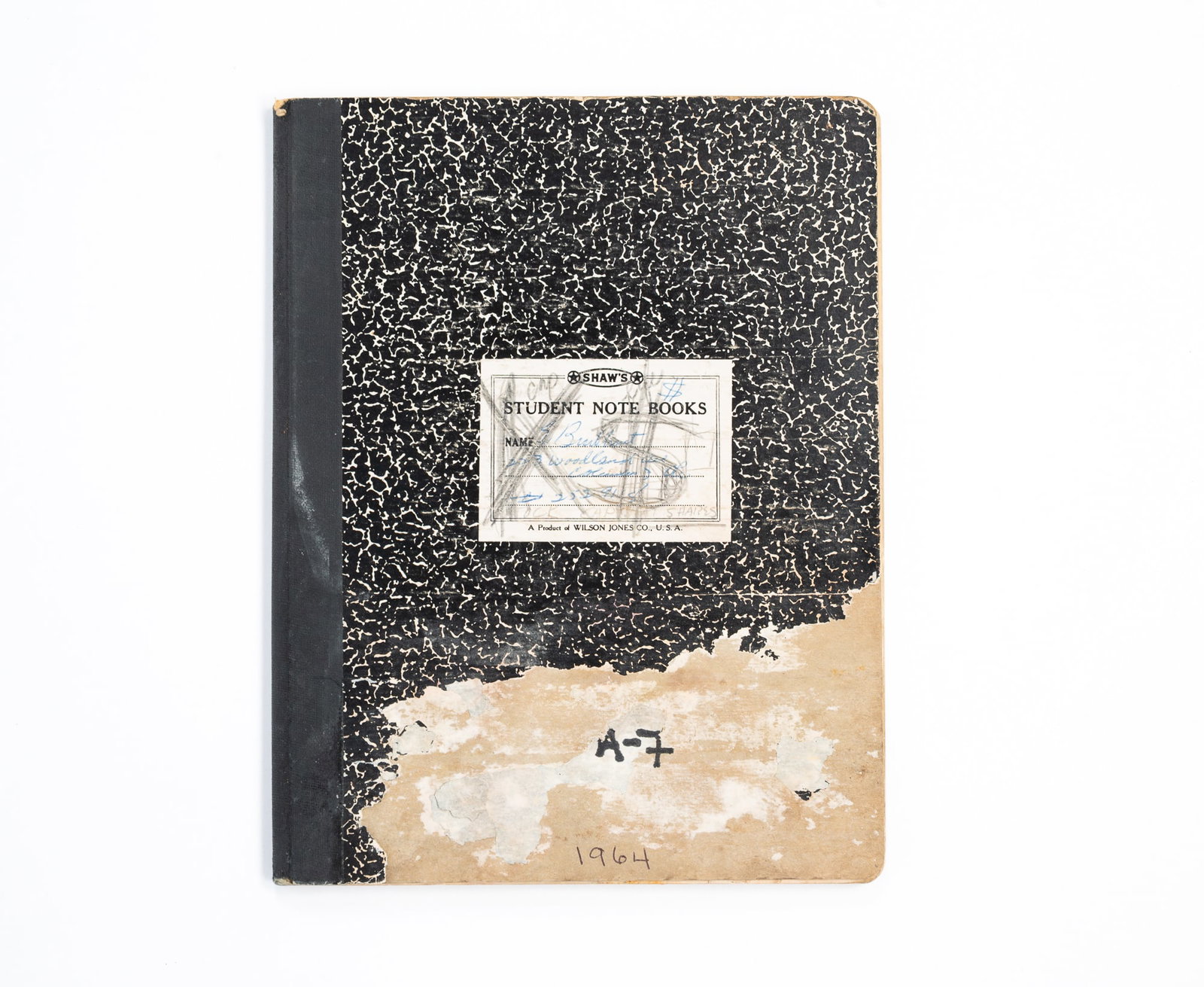 EMERSON BURKHART (OHIO, 1905-1969) PERSONAL JOURNAL, DATED 1964. (1 of 6)