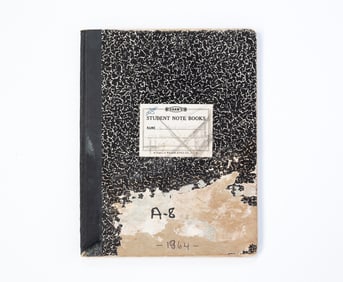 EMERSON BURKHART (OHIO, 1905-1969) PERSONAL JOURNAL, DATED 1964.