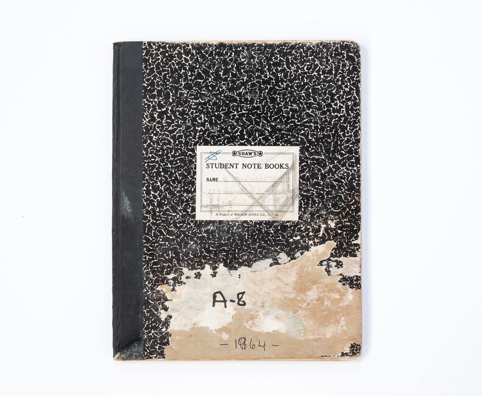 EMERSON BURKHART (OHIO, 1905-1969) PERSONAL JOURNAL, DATED 1964. (1 of 8)