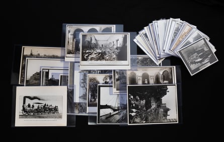 COLLECTION OF REPRINT PHOTOGRAPHS, MOSTLY CINCINNATI AND CLEVELAND.