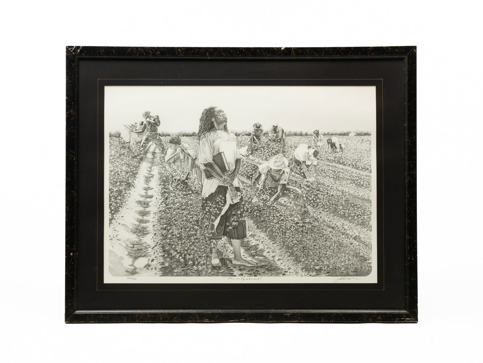 JOHN NELSON (AMERICAN, CONTEMPORARY) “THE ONLY WAY OUT?? LIMITED EDITION OFFSET LITHOGRAPH ON (1 of 6)