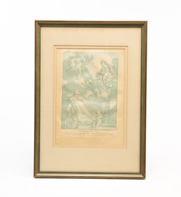 NICOLAS LE SUEUR (FRENCH, 1691-1764) AFTER LUIGI GARZI (ITALIAN, 1638-1721) "ST. PHILIPPE DE NERY"