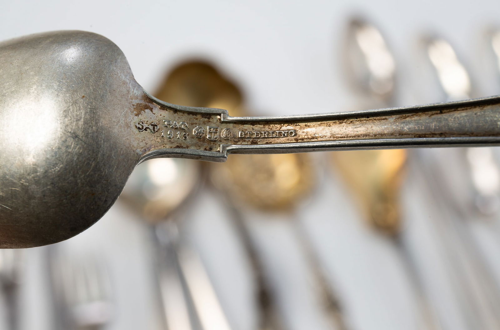 ASSORTED AMERICAN STERLING SILVER FLATWARE. - 7