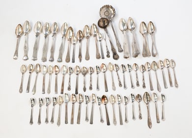 GROUP OF EUROPEAN AND ENGLISH SILVER.