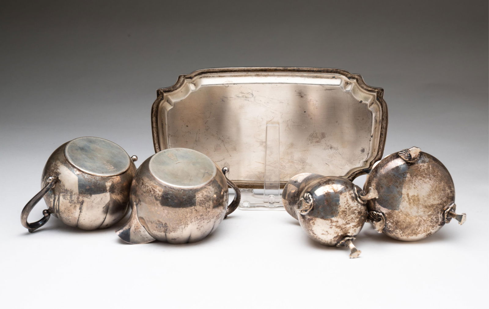 FIVE AMERICAN STERLING SILVER ITEMS. - 4