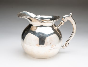 STERLING SILVER PITCHER.