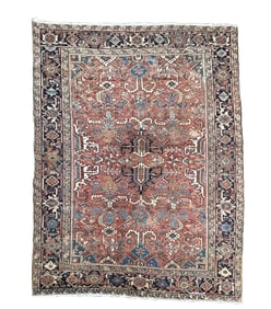 HERIZ WOOL ROOM SIZE RUG.