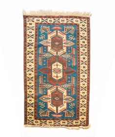 CAUCASIAN AREA RUG.