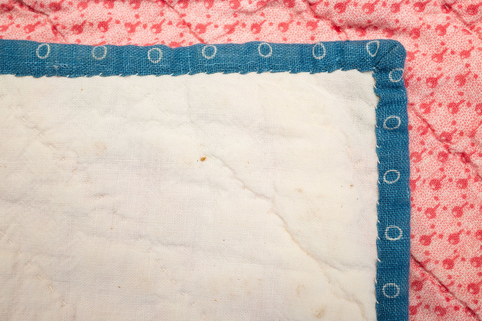 AMERICAN PIECEWORK NINE-PATCH QUILT. - 5