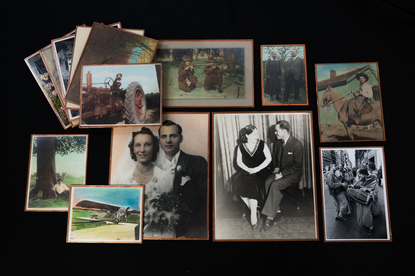 COLLECTION OF FIFTEEN PHOTOGRAPHS, INCL. HAND-COLORED EXAMPLES AND RUSSELL ELIOT REIF (AMERICAN, (1 of 10)