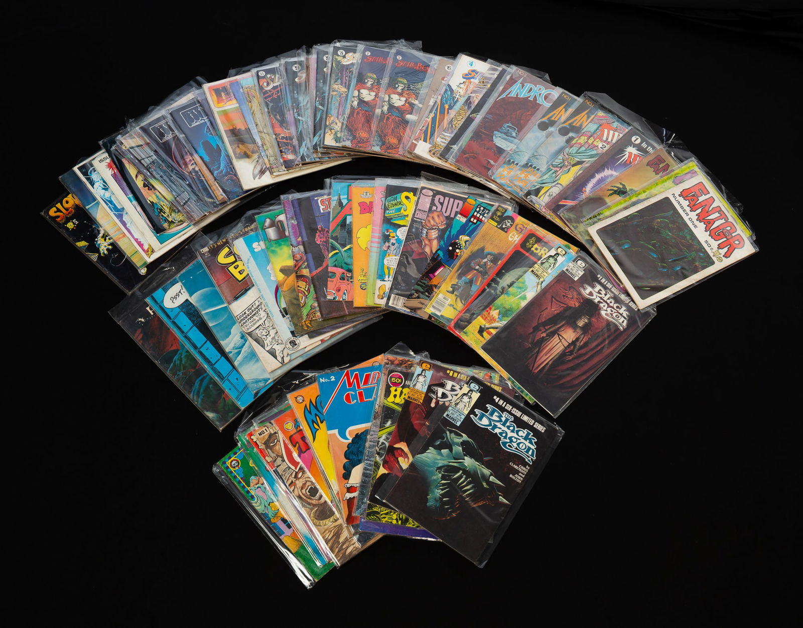LARGE GROUP OF UNDERGROUND AND INDEPENDENT COMIC BOOKS. (1 of 5)