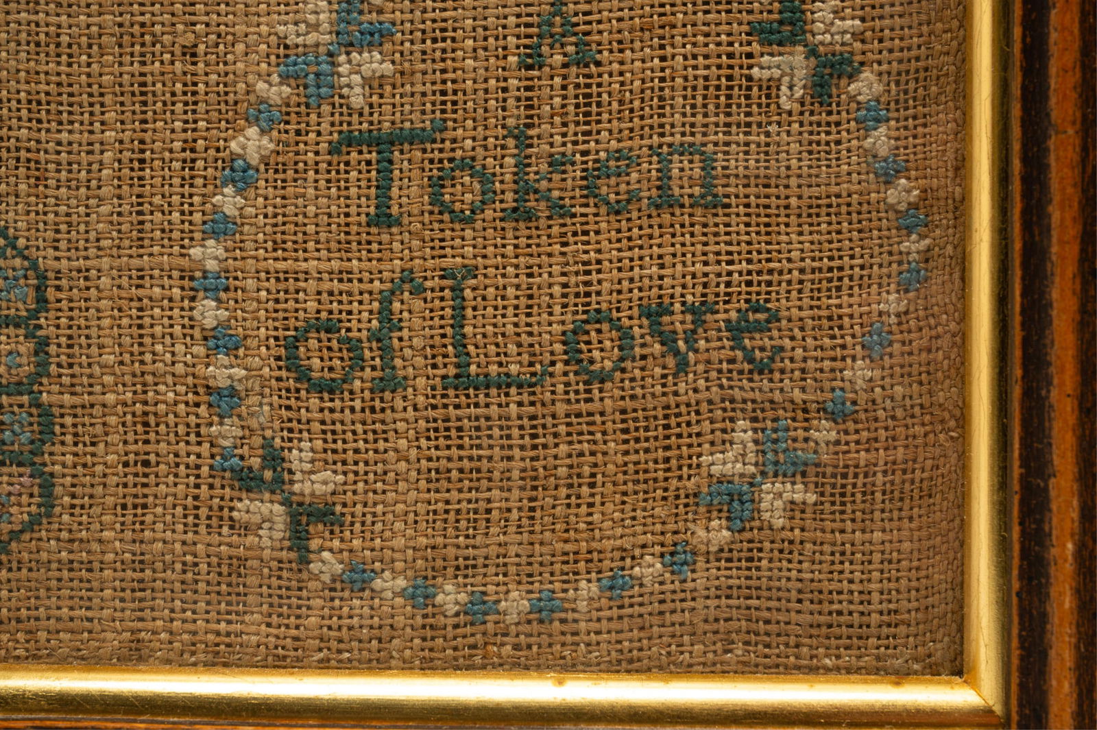 ELIZA ELDERD (AMERICAN) NEEDLEWORK SAMPLER, DATED 1806. - 5