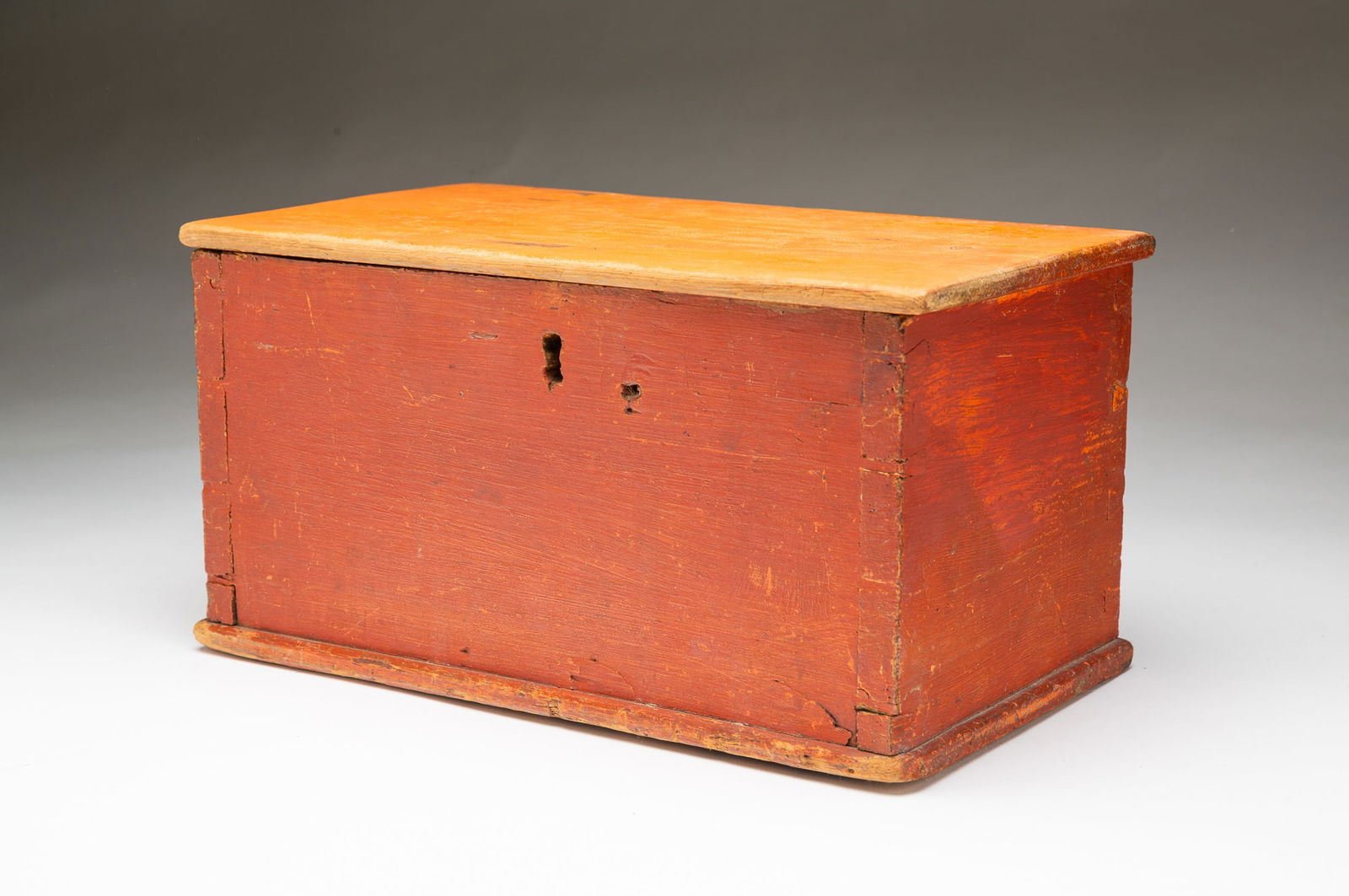 AMERICAN BITTERSWEET-PAINTED PINE DOCUMENT BOX. 6.5"h. 17.5"w. 7.25"d. (1 of 5)