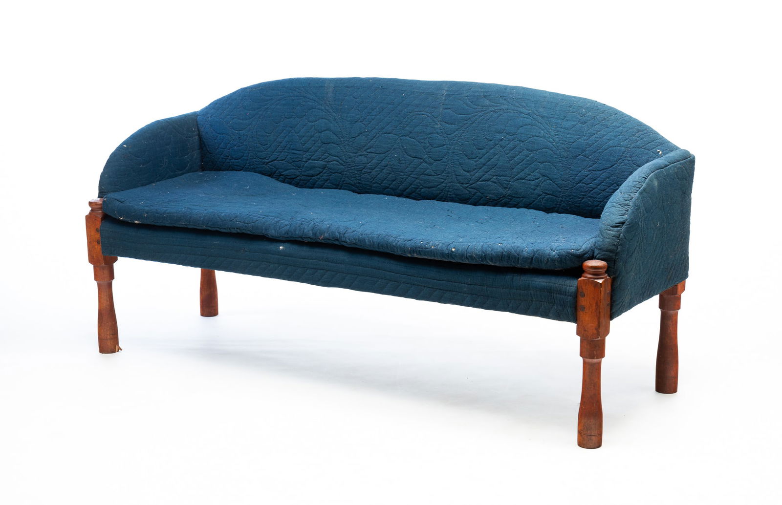 AMERICAN COUNTRY EMPIRE MAPLE SOFA. 33"h. 68"w. 23"d. 19" seat h. (1 of 4)